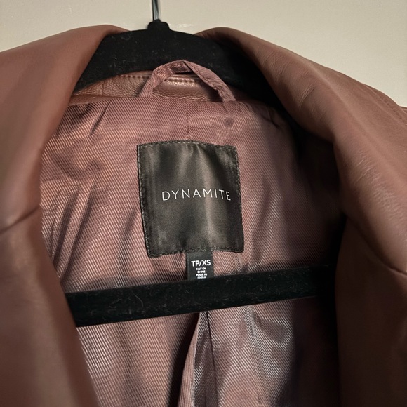 ‼️SOLD‼️Leather trench coat - Picture 6 of 7